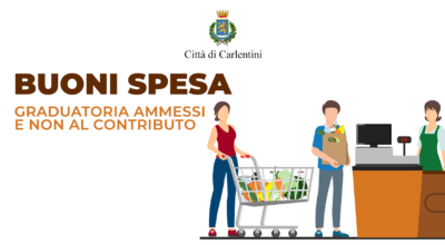 Buoni spesa: graduatoria degli ammessi e non al contributo