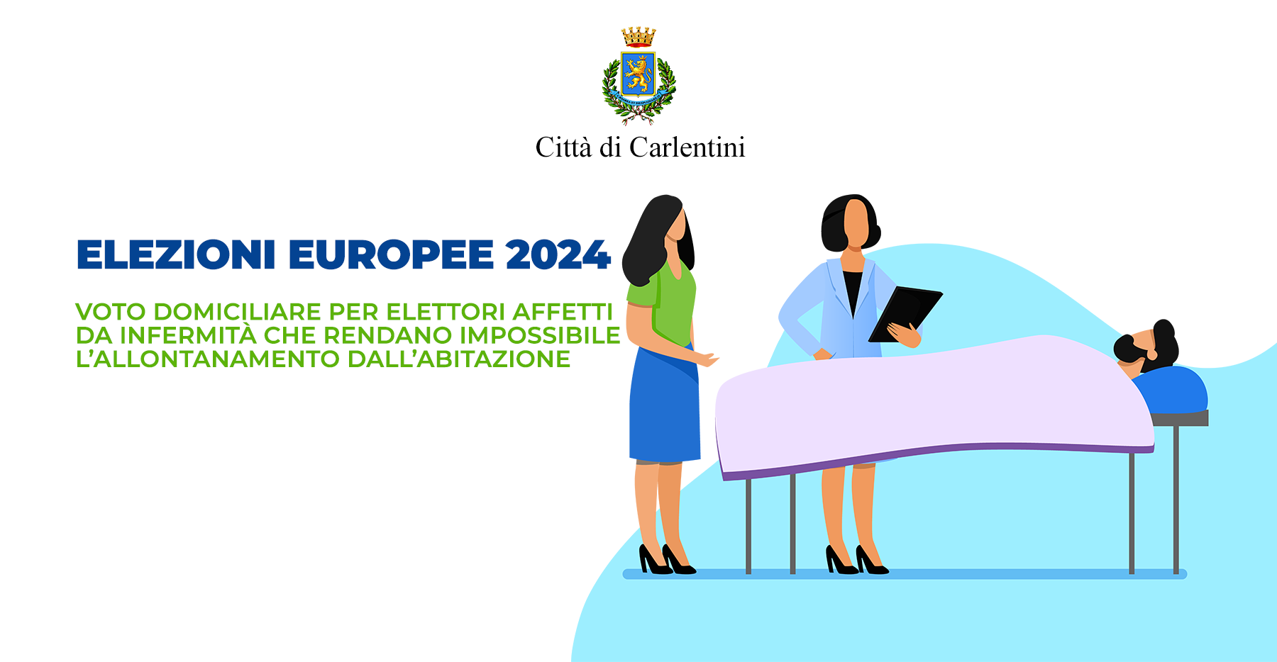 Elezioni europee 2024: voto domiciliare per elettori affetti da infermità