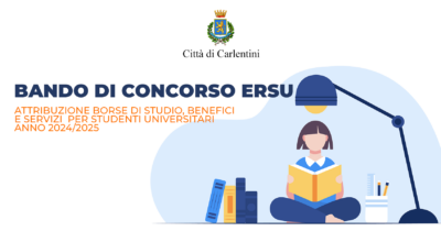 Bando ERSU: attribuzione borse di studio, benefici e servizi per studenti universitari