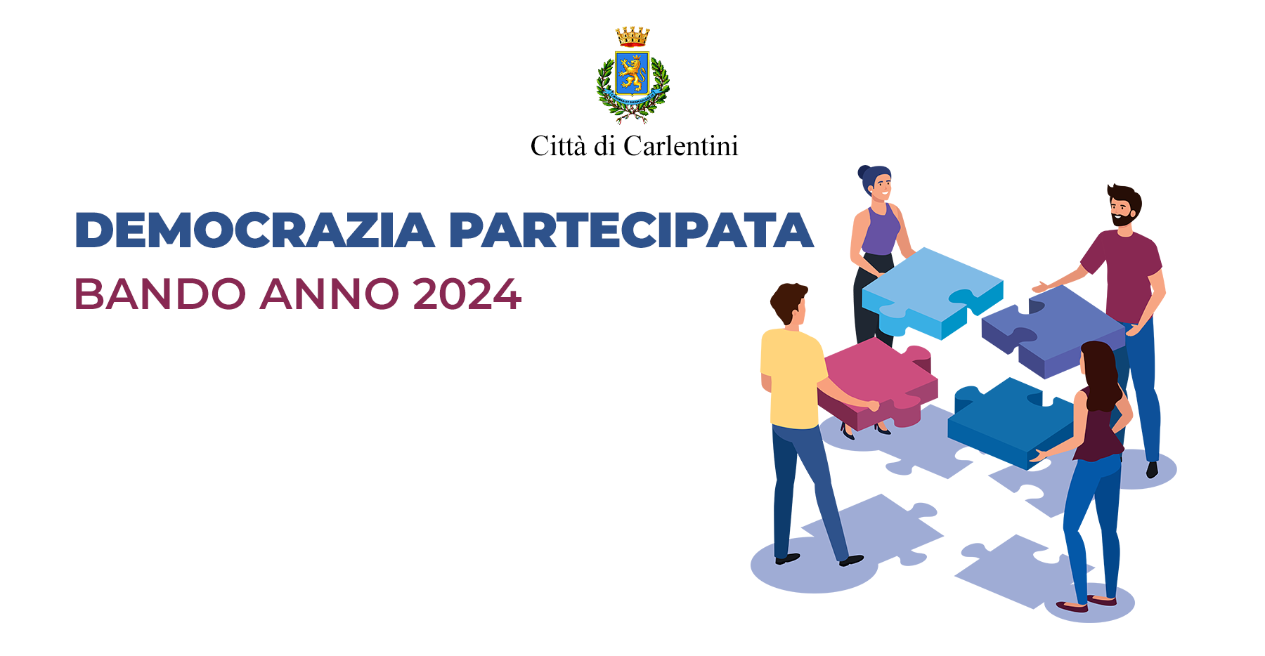 Democrazia Partecipata: bando 2024