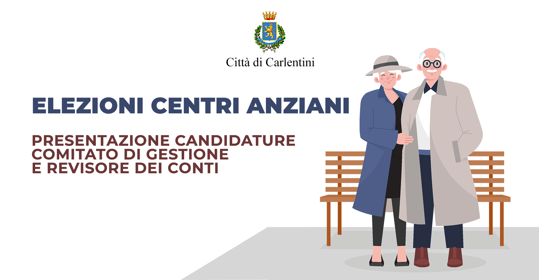 Elezioni Centri Anziani: presentazione candidature comitato di gestione e revisore dei conti