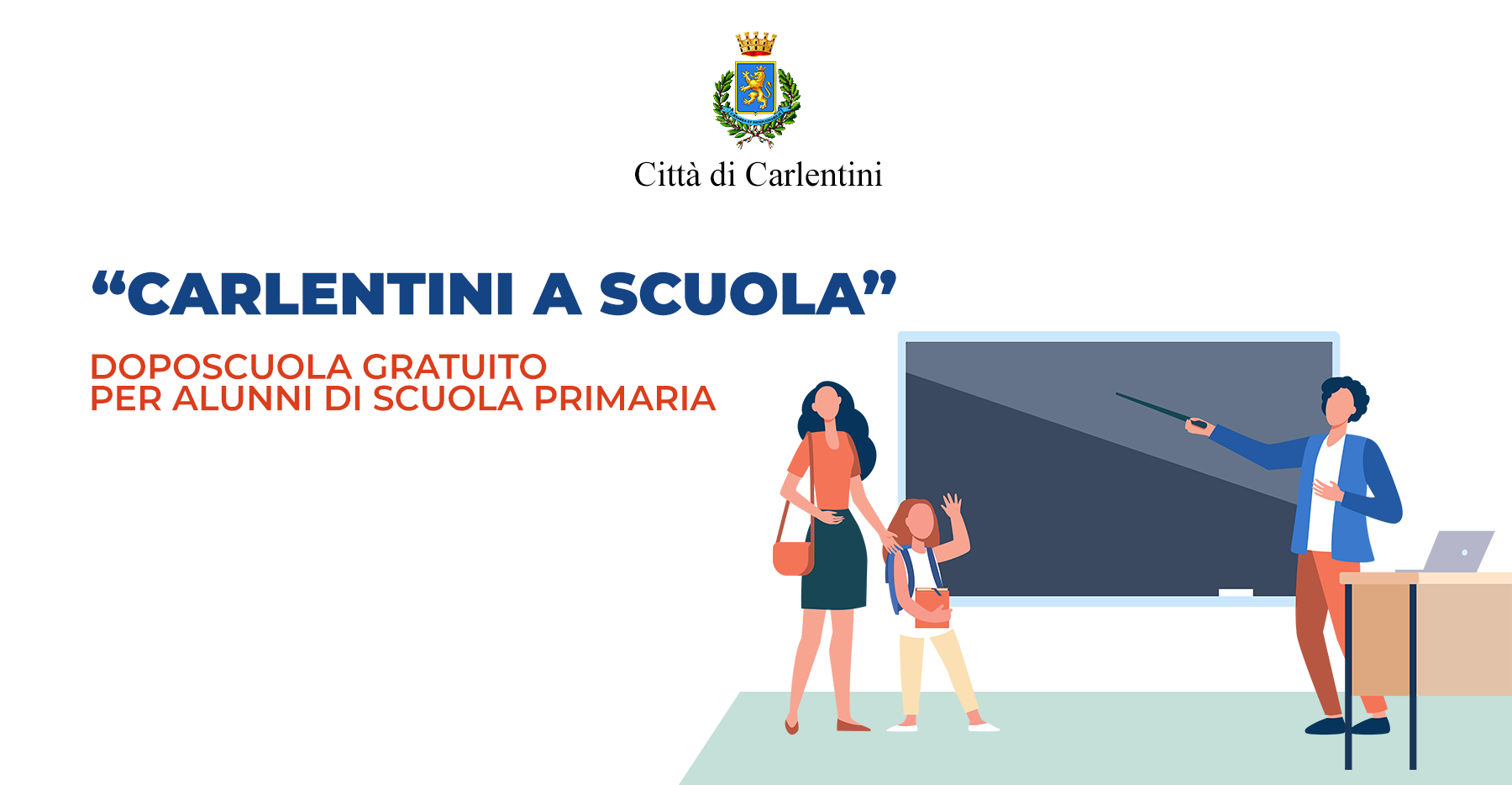 “Carlentini a Scuola”: doposcuola gratuito per alunni di scuola primaria