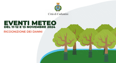 Eventi meteo del 11-12 e 13 novembre: ricognizioni danni a cittadini e ad attività produttive