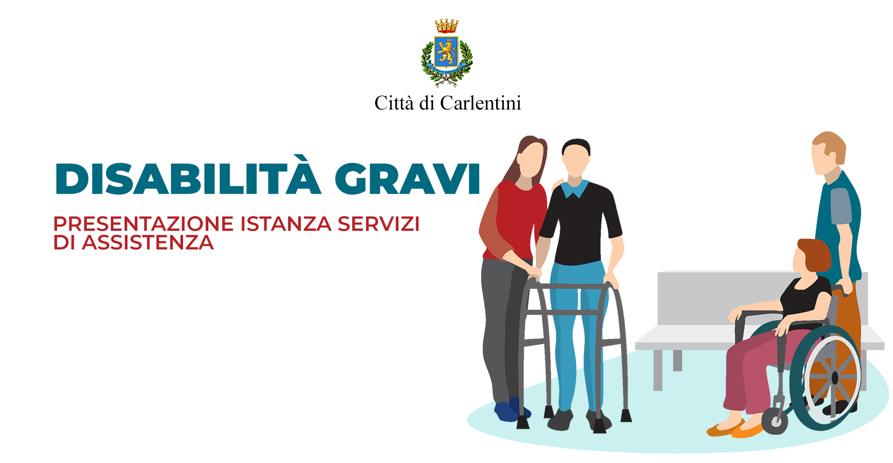 Disabilità grave: presentazione istanze per predisposizione patto dei servizi per assistenza