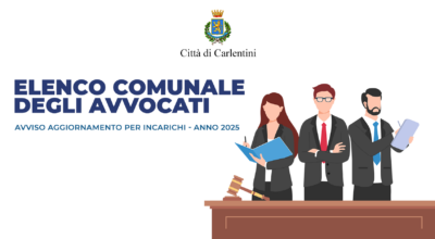 Elenco Comunale degli Avvocati: aggiornamento per conferimento incarichi legali per l’anno 2025