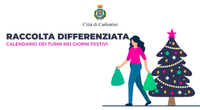 Raccolta differenziata: calendario dei turni nei giorni festivi